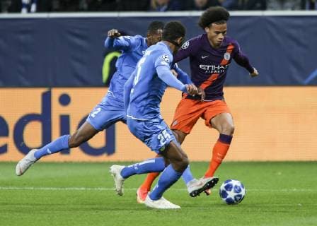 Leroy Sane 19 FOOTBALL : TSG 1899 Hoffenheim vs Manchester City - Ligue des Champions - 02 10 2018 ElyxandroCegarra Panoramic 