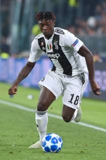 IPP20181002 Football - soccer: UEFA Champions League 2018 2019, Juventus Turin - Young Boys Bern, moise kean (Verwendung nur in Deutschland - GERMANY ONLY) *** IPP20181002 Football soccer UEFA Champions League 2018 2019 Juventus Young Boys Bern moise kean Use only in Germany GERMANY ONLY 