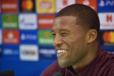 IPP20181002 Football - soccer: UEFA Champions League 2018 2019, SSC Neapel - FC Liverpool, Gerginio Wijnaldum (Verwendung nur in Deutschland - GERMANY ONLY) *** IPP20181002 Football soccer UEFA Champions League 2018 2019 SSC Napoli FC Liverpool Gerginio Wijnaldum Use only in Germany GERMANY ONLY 