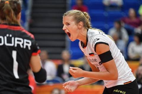 Maren Fromm (GER), OCTOBER 3, 2018 - Volleyball : FIVB Volleyball Women s World Championship WM Weltmeisterschaft Japan 2018 First round Pool A match between Mexico 0-3 Germany at Yokohama Arena in Kanagawa, Japan.  (87143195)