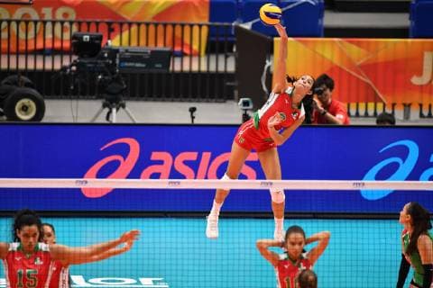 Samantha Bricio (MEX), OCTOBER 3, 2018 - Volleyball : FIVB Volleyball Women s World Championship WM Weltmeisterschaft Japan 2018 First round Pool A match between Mexico 0-3 Germany at Yokohama Arena in Kanagawa, Japan.  (87145027)