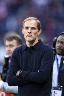 Fußball, CL, Paris Saint Germain - Roter Stern Belgrad THOMAS TUCHEL (ENTRAINEUR PSG) FOOTBALL : Paris SG vs Etoile Rouge de Belgrade- Ligue des Champions - 03 10 2018 AnthonyBIBARD FEP Panoramic 