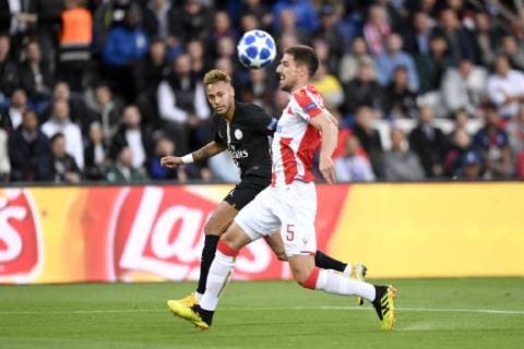Fußball, CL, Paris Saint Germain - Roter Stern Belgrad 10 NEYMAR JR (PSG) FOOTBALL : Paris SG vs Etoile Rouge de Belgrade- Ligue des Champions - 03 10 2018 AnthonyBIBARD FEP Panoramic 