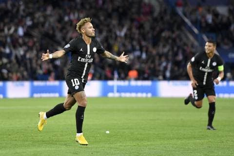 Fußball, CL, Paris Saint Germain - Roter Stern Belgrad 10 NEYMAR JR (PSG) - JOIE FOOTBALL : Paris SG vs Etoile Rouge de Belgrade- Ligue des Champions - 03 10 2018 AnthonyBIBARD FEP Panoramic 
