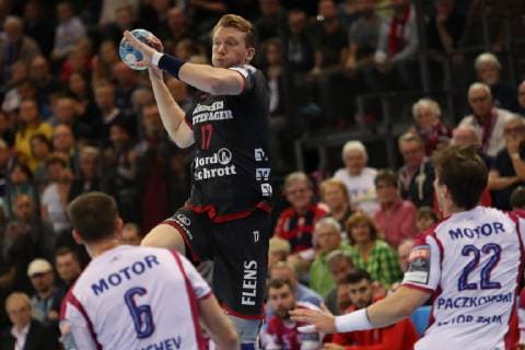 EHF Champions League Group Stage 03 10 18 Simon Jeppsson SG Flensburg Handewitt 17 xmmkx