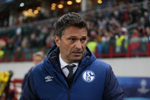 Football Champions League Season 2018 2019 03 10 2018 2 Gameday Lokomotiv Moscow FC Schalke 04 Manager Christian HEIDEL FC Schalke 04 Moscow RZD Arena Russia