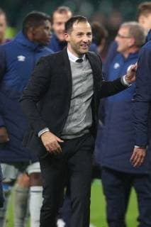 Football Champions League Season 2018 2019 03 10 2018 2 Gameday Lokomotiv Moscow FC Schalke 04 Head Coach Domenico TEDESCO FC Schalke 04 Moscow RZD Arena Russia