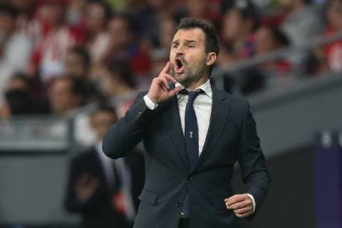 Club Brugge s head coach Ivan Leko pictured during the match between Belgian soccer team Club Brugge KV and Atletico Madrid, in group A on day two the UEFA Champions League, in Mardid, Spain, Wednesday 03 October 2018. BRUNOxFAHY  x05440139x