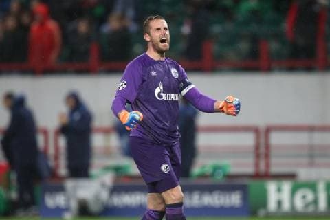 Football Champions League Season 2018 2019 03 10 2018 2 Gameday Lokomotiv Moscow FC Schalke 04 Ralf Faehrmann FC Schalke 04 Moscow RZD Arena Russia