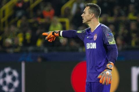 UEFA CL Borussia Dortmund vs AS Monaco 03 10 2018 Signal Iduna Park Dortmund GER UEFA CL Borussia Dortmund vs AS Monaco UEFA REGULATIONS PROHIBIT ANY USE OF PHOTOGRAPHS AS IMAGE SEQUENCES AND OR QUASI VIDEO pictured picture shows Diego Benaglio AS Monaco 16 nordphotox xRauch nph00251