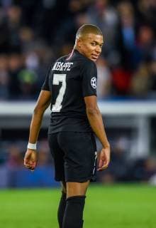 Kylian Mbappe ( PSG ) FOOTBALL : Paris Saint Germain vs Etoile Rouge Belgrade - Ligue des Champions - Paris - 03 10 2018 FedericoPestellini Panoramic 