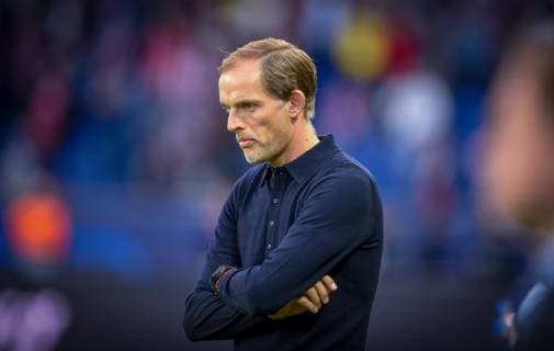 Thomas Tuchel ( entraineur PSG ) FOOTBALL : Paris Saint Germain vs Etoile Rouge Belgrade - Ligue des Champions - Paris - 03 10 2018 FedericoPestellini Panoramic 