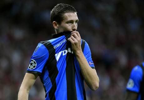 MADRID, SPAIN - OCTOBER 3 : Hans Vanaken midfielder of Club Brugge looks dejected pictured during the UEFA Champions League Group A stage match between Club Brugge and Atletico de Madrid at Estadio Metropolitano on October 3, 2018 in Madrid Spain , 03 10 2018 FOOTBALL : Ligue des champions - Group Stage - Groupe A - Atletico Madrid v Club Brugge - 03 10 2018 PHOTONEWS PANORAMIC 775218867