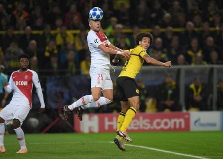 03 10 2018 Football UEFA Champions League Season 2018 2019 Preliminary Round 2 Gameday Borussia Dortmund AS Monaco v Axel Witsel Borussia Dortmund Kamil Glik AS Monaco Team2