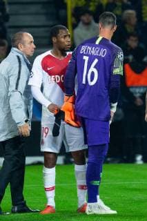 03 10 2018 xkvx Football UEFA Champions League Borussia Dortmund AS Monaco emspor v Diego Benaglio AS Monaco FC will be replaced by injured Substitution DFL DFB REGULATIONS PROHIBIT ANY USE OF PHOTOGRAPH as IMAGE SEQUENCES and or QUASI VIDEO Dortmund