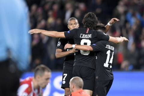 07 KYLIAN MBAPPE (PSG) - JOIE FOOTBALL : Paris SG vs Etoile Rouge de Belgrade- Ligue des Champions - 03 10 2018 AnthonyBIBARD FEP Panoramic 