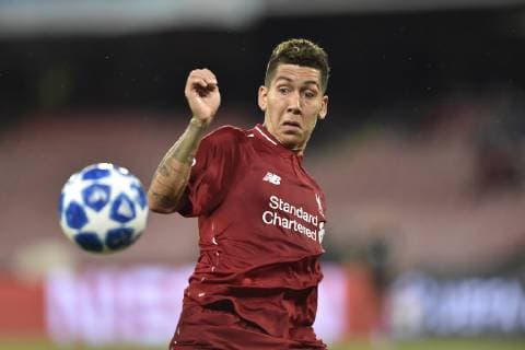 Roberto Firmino of Liverpool during the UEFA Champions League group C match between SSC Napoli and Liverpool FC at Stadio San Paolo, Naples, Italy on 3 October 2018. Copyright: xGiuseppexMaffiax 21350018