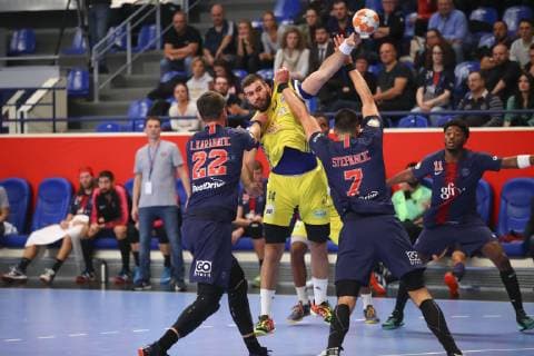 Nikola Juki (Pontault Combault) HANDBALL : Paris Saint Germain vs Pontault Combault - Lidl Starligue - 03 10 2018 GwendolineLeGoff Panoramic 