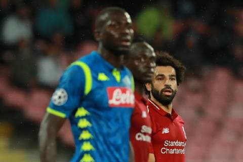 Mohamed Salah Liverpool Napoli 03-10-2018 Stadio San Paolo Football Calcio UEFA Champions League 2018 2019 Group C Napoli - Liverpool Foto Cesare Purini Insidefoto cesarexpurini
