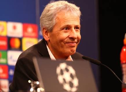 Wednesday 03 10 2018 Season 2018 2019 UEFA Champions League 2 Matchday in Dortmund Signal Iduna Park BVB 09 Borussia Dortmund Monaco Lucien Favre BVB coach at the subsequent press conference