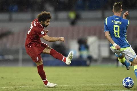 October 3, 2018 - Naples, Naples, Italy - Mohamed Salah of Liverpool during the UEFA Champions League group C match between SSC Napoli and Liverpool FC at Stadio San Paolo, Naples, Italy on 3 October 2018. SSC Napoli v Liverpool FC.UEFA Champions League.3 10 2018.  - ZUMAn230 20181003_zaa_n230_351 Copyright: xGiuseppexMaffiax