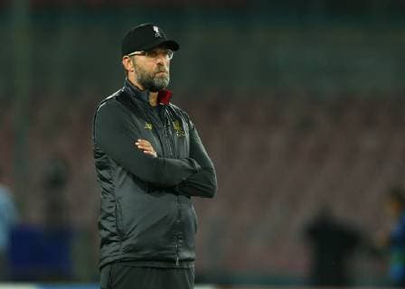 Sport Themen der Woche KW 40 Sport Bilder des Tages October 3, 2018 - Naples, Italy - SSC Napoli v FC Liverpool - UEFA Champions League Group C.Liverpool manager Jurgen Klopp at San Paolo Stadium in Naples, Italy on October 3, 2018. SSC Napoli v Liverpool - UEFA Champions League Group C  - ZUMAn230 20181003_zaa_n230_388 Copyright: xMatteoxCiambellix