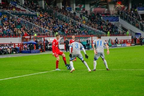 October 3, 2018 - Moscow, Russia - Weston McKennie ( 3) and KONOPLYANKA ( 11) of Schalke in action during the Group D match of the UEFA Champions League between FC Lokomotiv Moscow and FC Schalke 04 at Lokomotiv Stadium on October 3, 2018 in Moscow, Russia. FC Lokomotiv Moscow v FC Schalke 04 - UEFA Champions League Group D  - ZUMAn230 20181003_zaa_n230_480 Copyright: xAlexxCavendishx