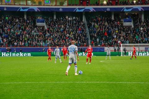 October 3, 2018 - Moscow, Russia - Schalke s Brazilian defender Naldo controls the ball during the Group D match of the UEFA Champions League between FC Lokomotiv Moscow and FC Schalke 04 at Lokomotiv Stadium on October 3, 2018 in Moscow, Russia. FC Lokomotiv Moscow v FC Schalke 04 - UEFA Champions League Group D  - ZUMAn230 20181003_zaa_n230_479 Copyright: xAlexxCavendishx