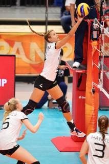 Maren Fromm (GER), OCTOBER 3, 2018 - Volleyball : FIVB Volleyball Women s World Championship WM Weltmeisterschaft Japan 2018 First round Pool A match between Mexico 0-3 Germany at Yokohama Arena in Kanagawa, Japan. Noxthirdxpartyxsales  (87147383)