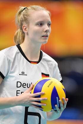 Jennifer Geerties (GER), OCTOBER 3, 2018 - Volleyball : FIVB Volleyball Women s World Championship WM Weltmeisterschaft Japan 2018 First round Pool A match between Mexico 0-3 Germany at Yokohama Arena in Kanagawa, Japan. Noxthirdxpartyxsales  (87166881)