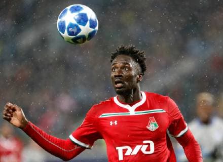 Sport Bilder des Tages MOSCOW, RUSSIA - OCTOBER 03: Eder of FC Lokomotiv Moscow in action during the Group D match of the UEFA Champions League between FC Lokomotiv Moscow and FC Schalke 04 at Lokomotiv Stadium on October 3, 2018 in Moscow, Russia. SPO, SOC, FOC 