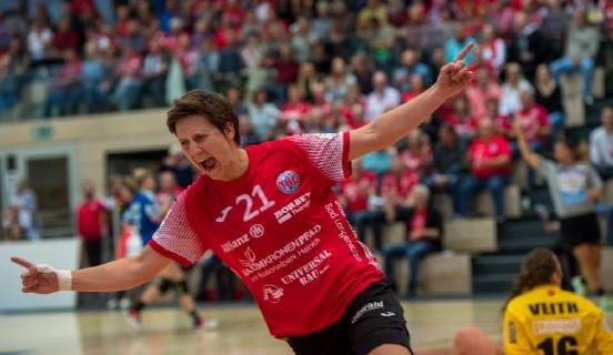 03 10 2018 Bad Langensalza Handball Bundesliga Women Season 2018 2019 DHB Pokal THC Erfurt Bad Langensalza HSG Blomberg Lippe Ina Großmann 21 Thueringer HC action