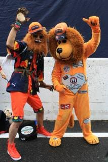 4th October 2018, Suzuka International Racing Course, Suzuka City, Japan; Formula One of Japan, driver arrivals and press conference PK Pressekonferenz Max Verstappen LEGOMAX Dutch Lion Formula 1 Fan  ActionPlus12067898 Octane