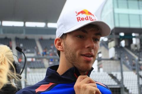 4th October 2018, Suzuka International Racing Course, Suzuka City, Japan; Formula One of Japan, driver arrivals and press conference PK Pressekonferenz Scuderia Toro Rosso, Pierre Gasly  ActionPlus12067904 Octane