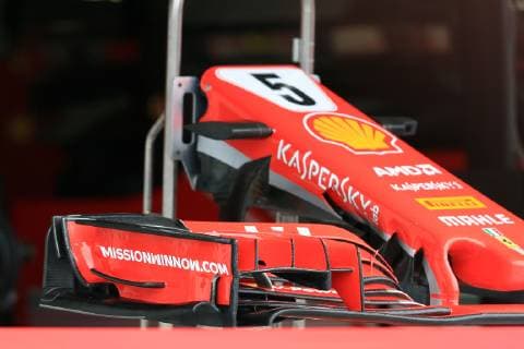 4th October 2018, Suzuka International Racing Course, Suzuka City, Japan; Formula One of Japan, driver arrivals and press conference PK Pressekonferenz Scuderia Ferrari new livery, Mission Winnow  ActionPlus12067907 Octane