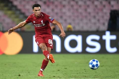 Trent Alexander-Arnold of Liverpool Napoli 03-10-2018 Stadio San Paolo Football Calcio Uefa Champions League 2018 2019 Group C Napoli - Liverpool Foto Andrea Staccioli Insidefoto AndreaxStaccioli