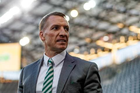 Austria Salzburg 04 10 2018 UEFA Europa League 2018 19 Season Group Stage 2 Gameday RB Salzburg Celtic Glasgow Coach Brendan Rodgers CFC is watching DeFodi048