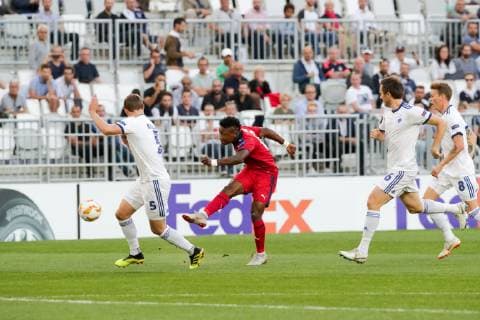 10 SAMUEL KALU (BOR) FOOTBALL : Bordeaux vs Kobenhavn - Ligue Europa - 04 10 2018 FEP Panoramic 