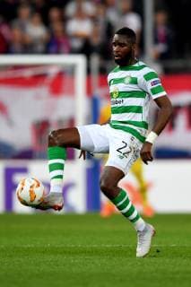 SOCCER - UEFA EL, RBS vs Celtic SALZBURG,AUSTRIA,04.OCT.18 - SOCCER - UEFA Europa League, group stage, Red Bull Salzburg vs Celtic FC Glasgow. Image shows Odsonne Edouard (Celtic). GEPAxpictures xFlorianxErtl