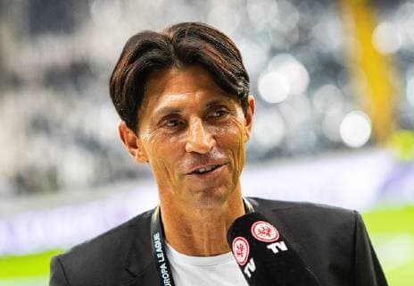 04 10 2018 xfux Football UEFA Europa League Eintracht Frankfurt Lazio Rome emspor v l Sport Director Manager Bruno Huebner Eintracht Frankfurt Frankfurt am Main