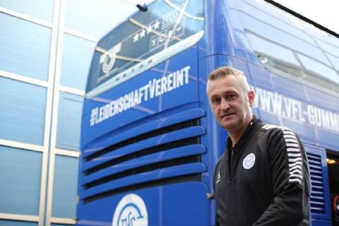 Denis Bahtijarevic Gummersbach at the Game Rhein Neckar Loewen vs VFL Gummersbach in the 1 Handball Bundesliga at 04 10 2018 Rhein Neckar Loewen vs VFL Gummersbach Handball 1 Handball Bundesliga 04 10 2018 Mannheim Copyright: xEIBNER MichaelxBermelx EP_MBL
