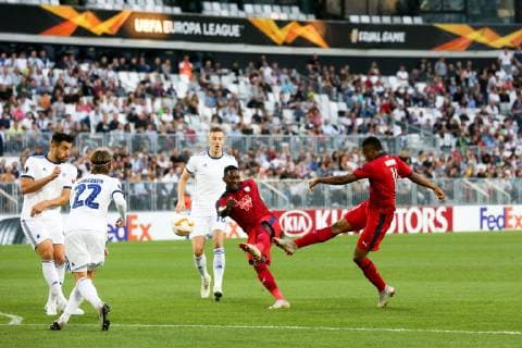 13 YOUNOUSSE SANKHARE (BOR) FOOTBALL : Bordeaux vs Kobenhavn - Ligue Europa - 04 10 2018 FEP Panoramic 
