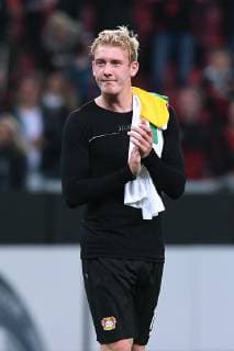 Soccer Europa League Group Stage 2 Gameday Bayer 04 Leverkusen AEK Larnaka on 04 10 2018 at the BayArena in Leverkusen Julian Brandt Leverkusen DFL No restriction has been made xRx
