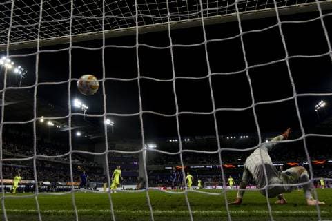 Dinamo Zagreb s midfielder Amer Gojak scores a goal during a game of Belgian soccer team RSC Anderlecht against Croatian team Dinamo Zagreb in Anderlecht, Thursday 04 October 2018, on day two of the Europa League group stage, in group D. JASPERxJACOBS  x05440746x