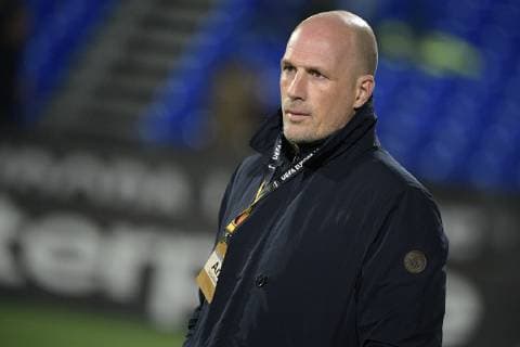 Genk s head coach Philippe Clement pictured before a game of Belgian soccer team KRC Racing Genk against Norwegian Sarpsborg 08 FF, in Sarpsborg, Norway, Thursday 04 October 2018, on day two of the Europa League group stage in group I. YORICKxJANSENS  x05440760x