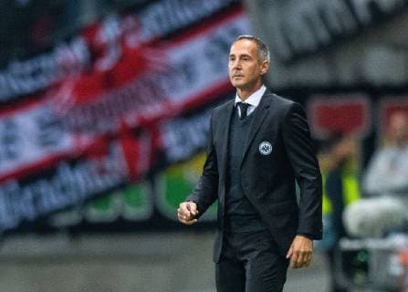 04 10 2018 xfux Football UEFA Europa League Eintracht Frankfurt Lazio Rome emspor v l Manager Adolf Adi Huetter Eintracht Frankfurt Frankfurt am Main