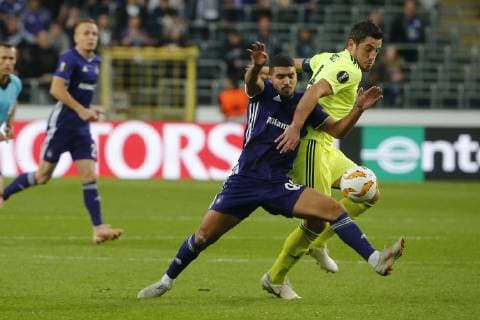 Zakaria Bakkali midfielder of Anderlecht FOOTBALL : RSC Anderlecht vs Dinamo Zagreb - Ligue Europa - 04 10 2018 PhotoNews Panoramic  775219892