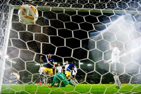 181004 Willi Orban or RB Leipzig celebrates the 0 2 goal during the Europe League match between Rosenborg and RB Leipzig on October 4, 2018 in Trondheim Photo Jon Olav Nesvold BILDBYRAN Code JE 160318  Copyright: JONxOLAVxNESVOLD BB181004JE056