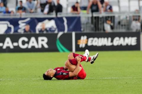 25 PABLO (BOR) - BLESSURE FOOTBALL : Bordeaux vs Kobenhavn - Ligue Europa - 04 10 2018 FEP Panoramic 
