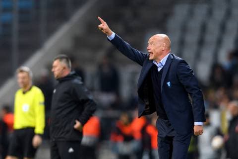 181004 Uwe Rösler head coach of Malmö FF during the Europe League group stage match between Malmö FF and Besiktas on October 4, 2018 in Malmö Photo Petter Arvidson BILDBYRAN Code PA 92119  Copyright: PETTERxARVIDSON BB181004PA060